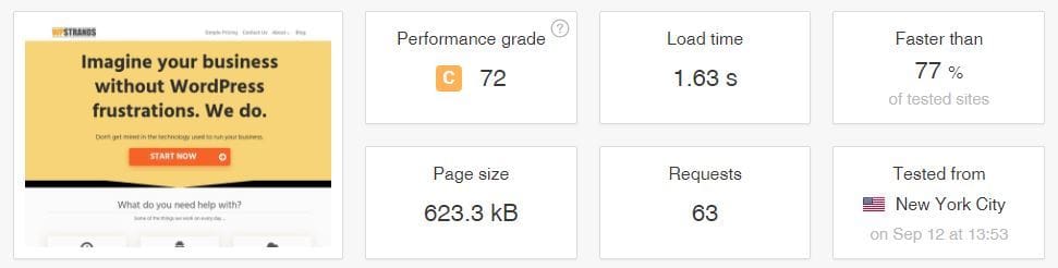 wps test bad url pingdom test bad url